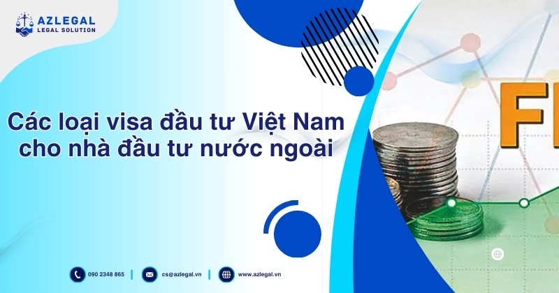 Các loại visa đầu tư Việt Nam cho nhà đầu tư nước ngoài