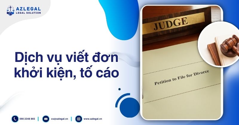 dịch vụ viết đơn khởi kiện