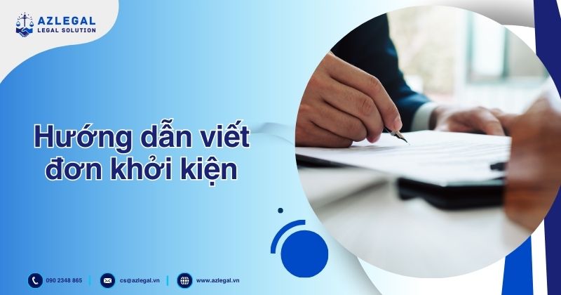 Hướng dẫn viết đơn khởi kiện