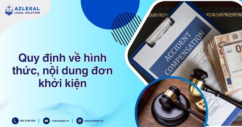 Quy định về hình thức nội dung đơn khởi kiện theo Bộ luật Tố tụng Dân sự 2015