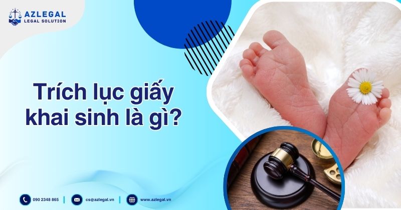 Trích lục giấy khai sinh là gì?